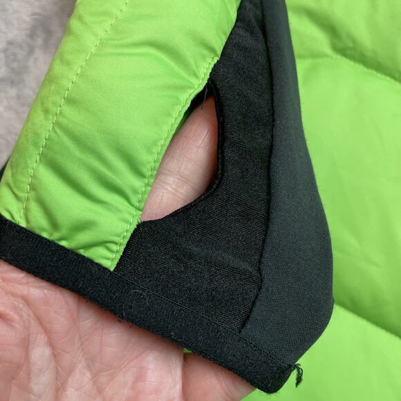 Descente Terro Down Puffer Jacket Mens XL Lime Green Ski Winter Snowboarding - Picture 10 of 14